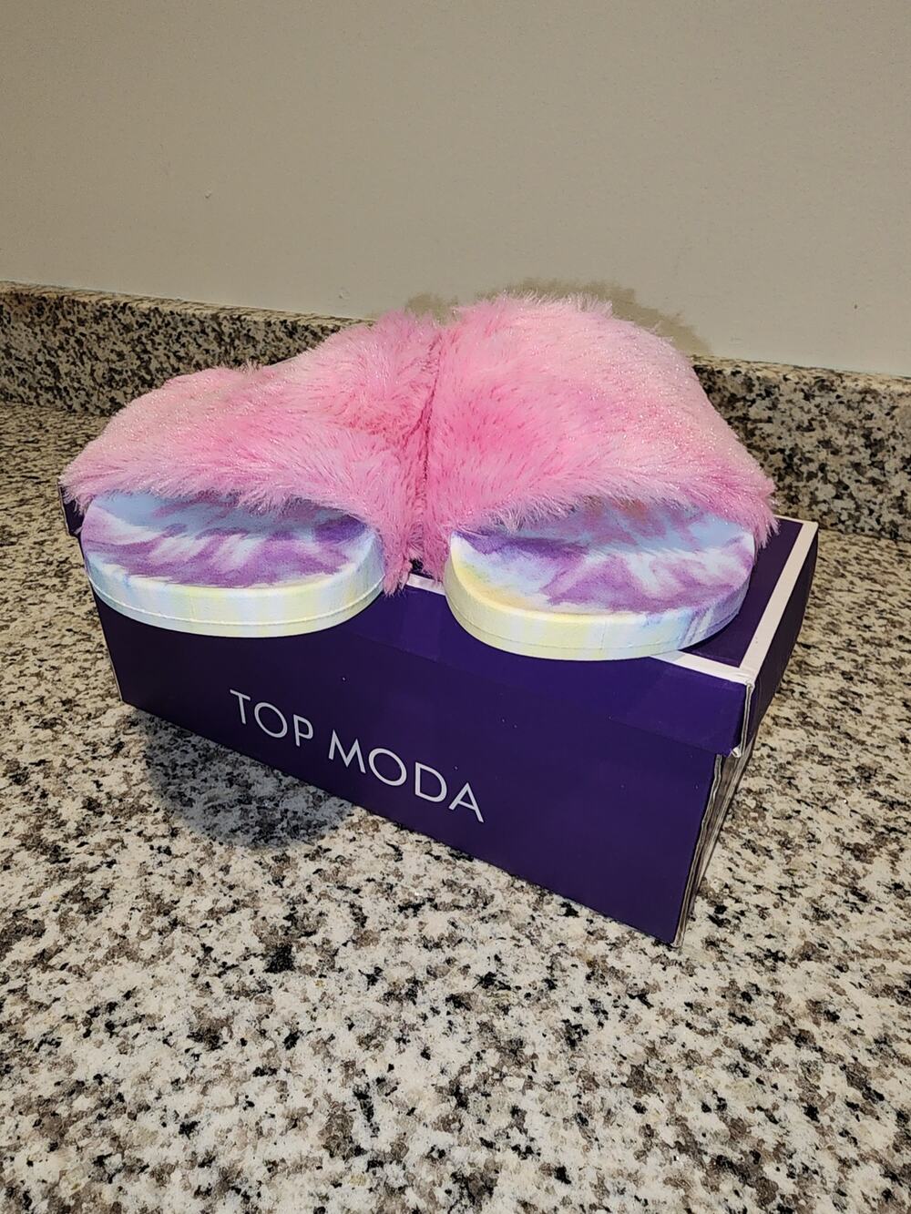 Top Moda CAB-99 Tie Dye Sandals Size 7